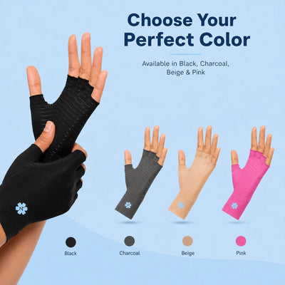 Reliefly FlexOne™ Copper Compression Gloves
